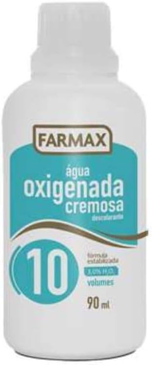 Agua Oxigenada Cremosa 10% Vol Farmax 90ml
