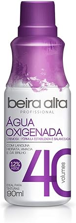 Água Oxigenada Cremosa Beira Alta 40 Volumes 90ml