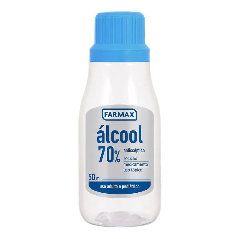 Álcool Higienizante Farmax 70% 50ml