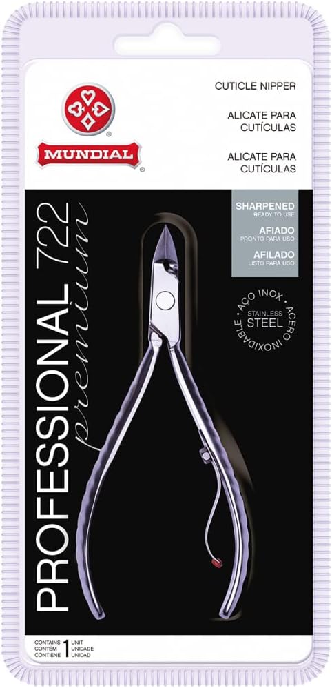 Alicate Cutícula 722 Inox Profissional Mundial