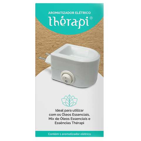 Aromatizador Elétrico Therapi 15ml Polímero 10W Bivolt