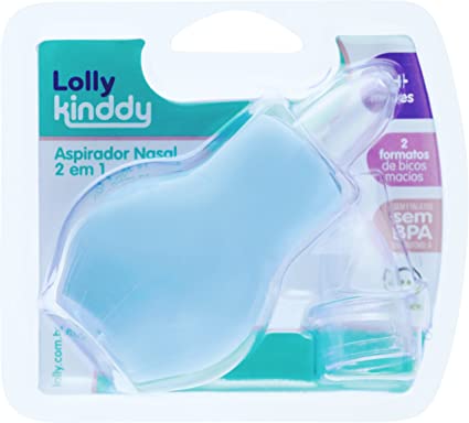 Aspirador Nasal 2 em 1 M Lolly Azul