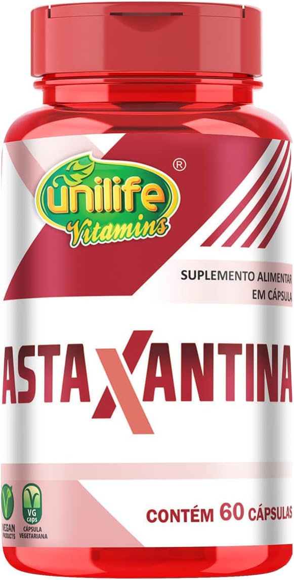 Astaxantina 400mg Unilife 60 cápsulas