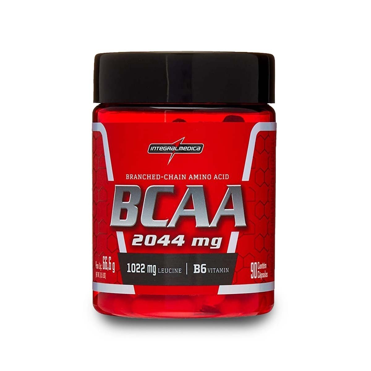 BCAA Amino Integralmedica 2044mg 90 cápsulas