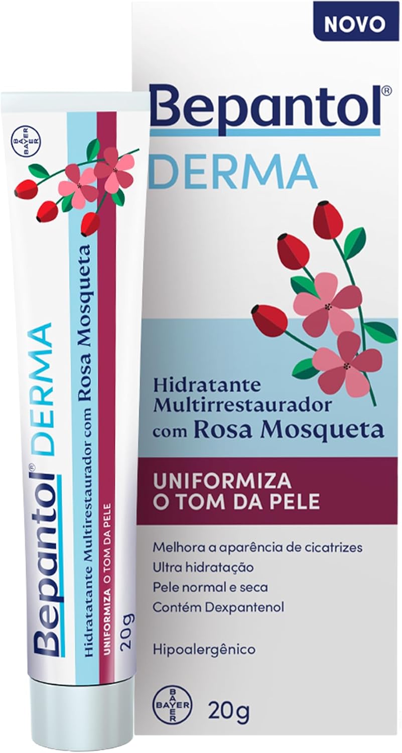 Bepantol Derma com Rosa Mosqueta Hidratante Multirrestaurador 20g