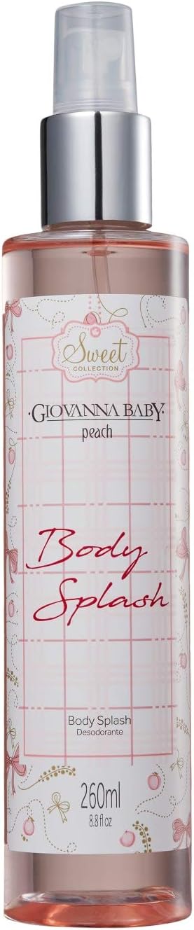 Body Splash Desodorante Corporal Giovanna Baby Peach 260ml