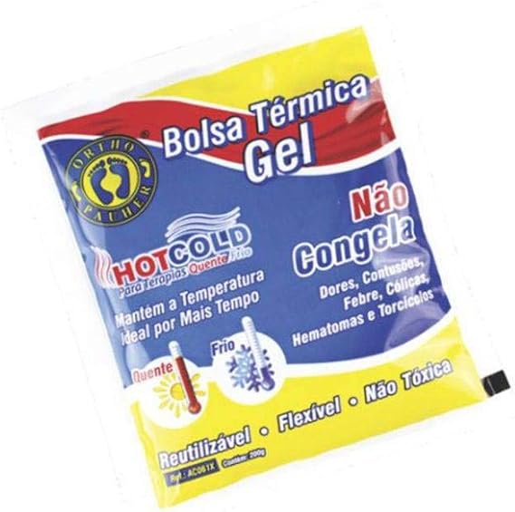 Bolsa Térmica Gel HotCold Ortho Pauher Branco