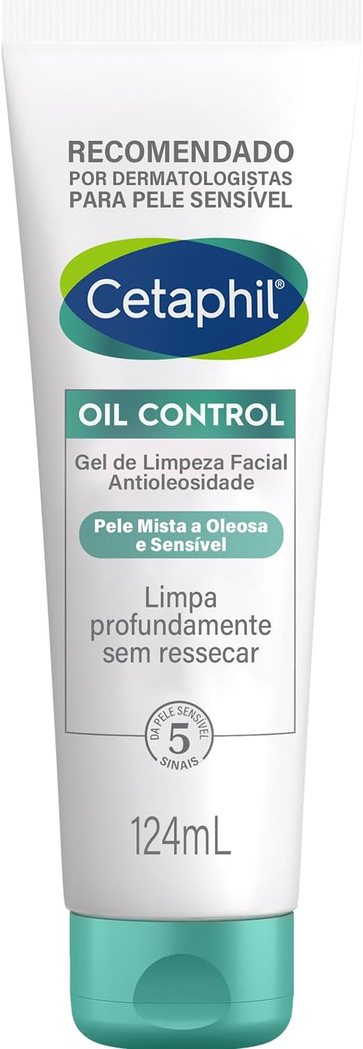 Cetaphil Oil Control Gel de Limpeza Facial Antioleosidade 124ml