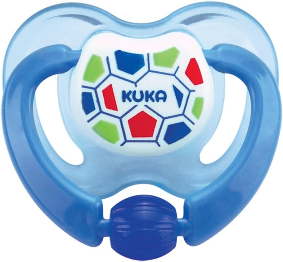 Chupeta Ortodôntica Kuka Lovely Tamanho 2 +6 meses Azul