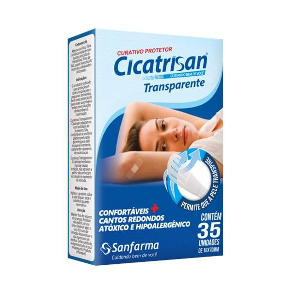 Cicatrisan Curativo Transparente 35 unidades
