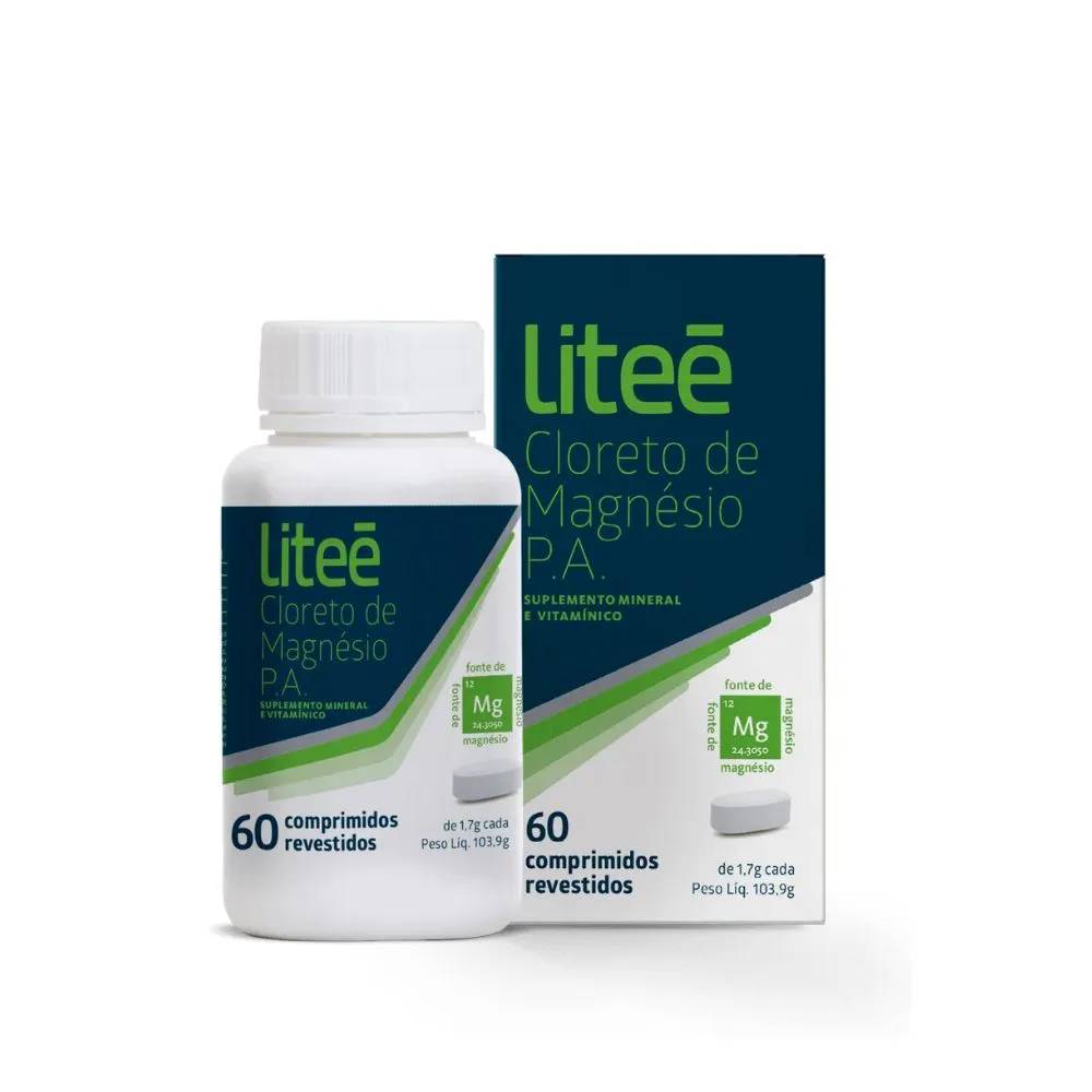 Cloreto De Magnésio PA Litee 60 comprimidos