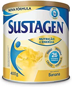 Complemento Alimentar Sustagen Adultos+ Sabor Banana 400g