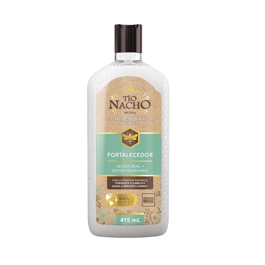 Condicionador Antiqueda Tio Nacho Fortalecedor Geleia Real & Ervas Milenares 415ml