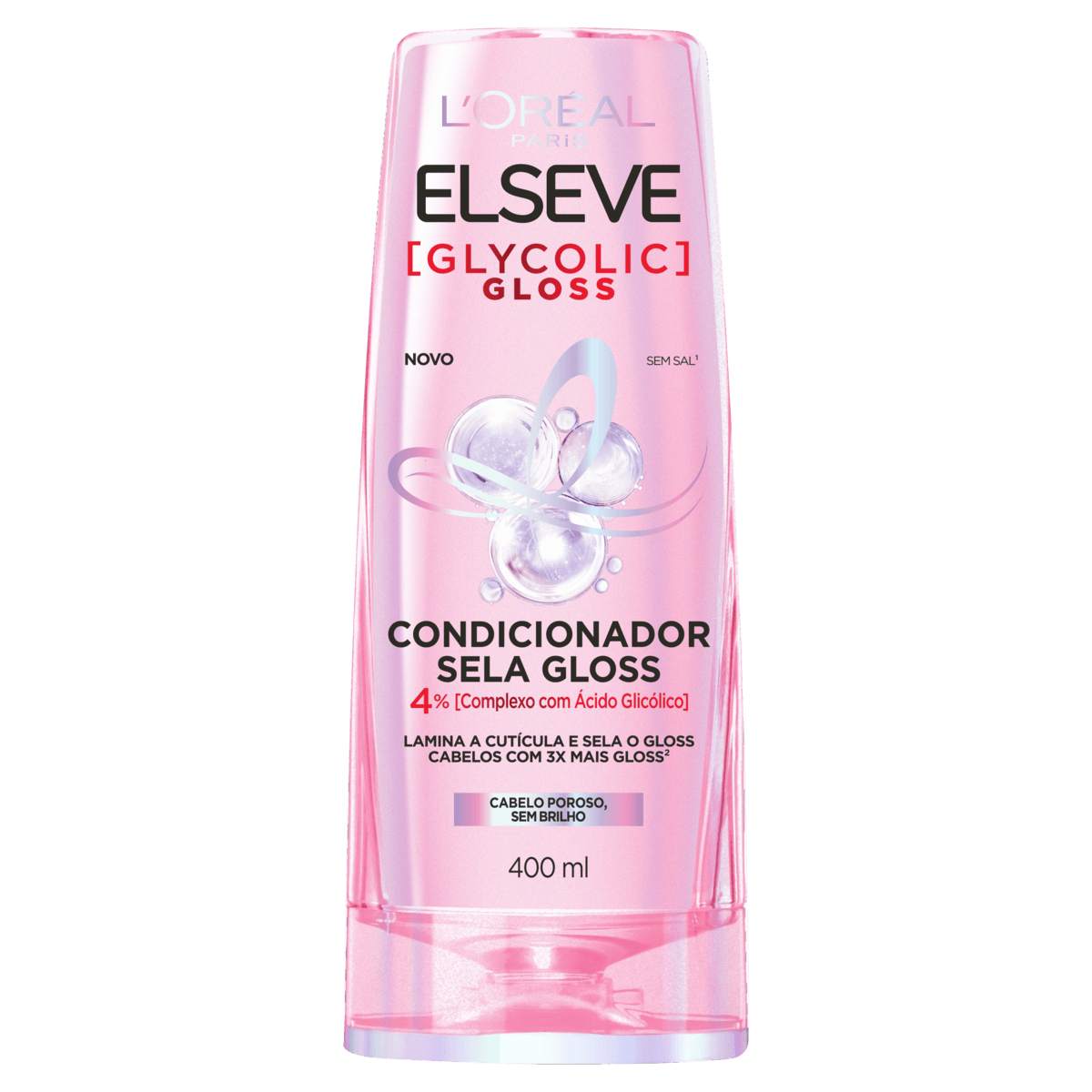 Condicionador Elseve Glycolic Gloss 400ml