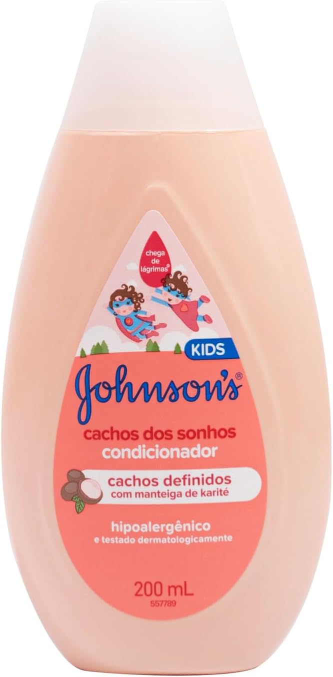 Condicionador Johnson's Baby Cachos dos Sonhos 200ml