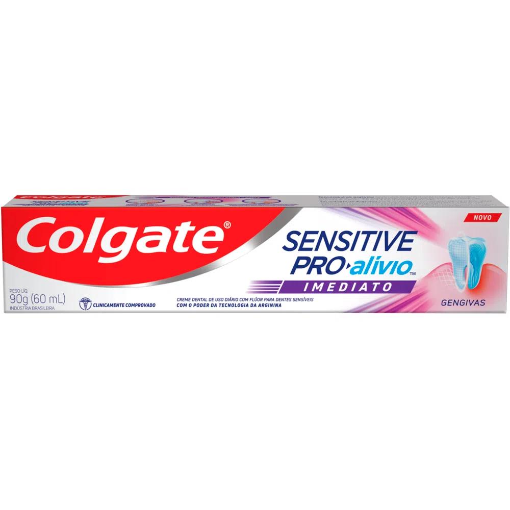 Creme Dental Colgate Sensitive Alívio Imediato Gengivas 90g