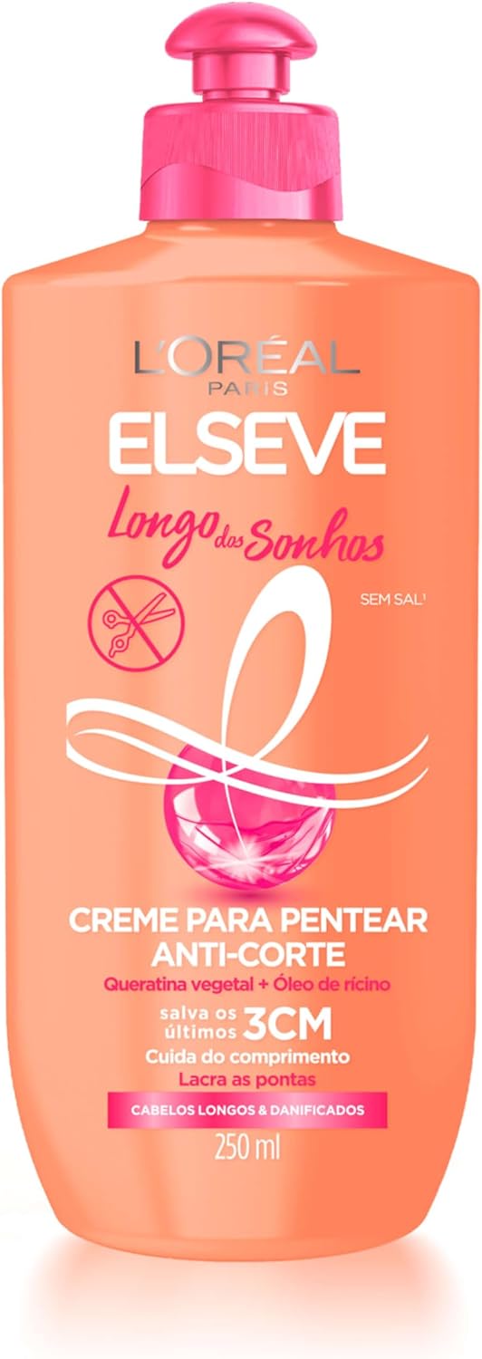 Creme para Pentear L'Oréal Paris Elseve Longo dos Sonhos 250ml