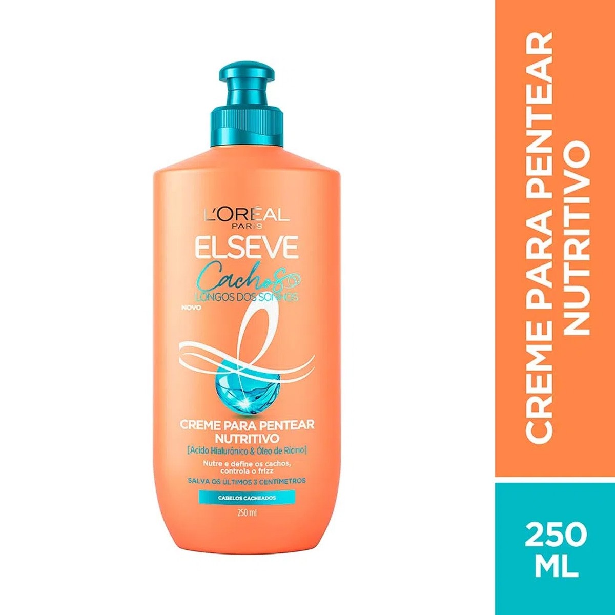 Creme para Pentear Nutritivo L'Oréal Paris Elseve Cachos Longos dos Sonhos 250ml