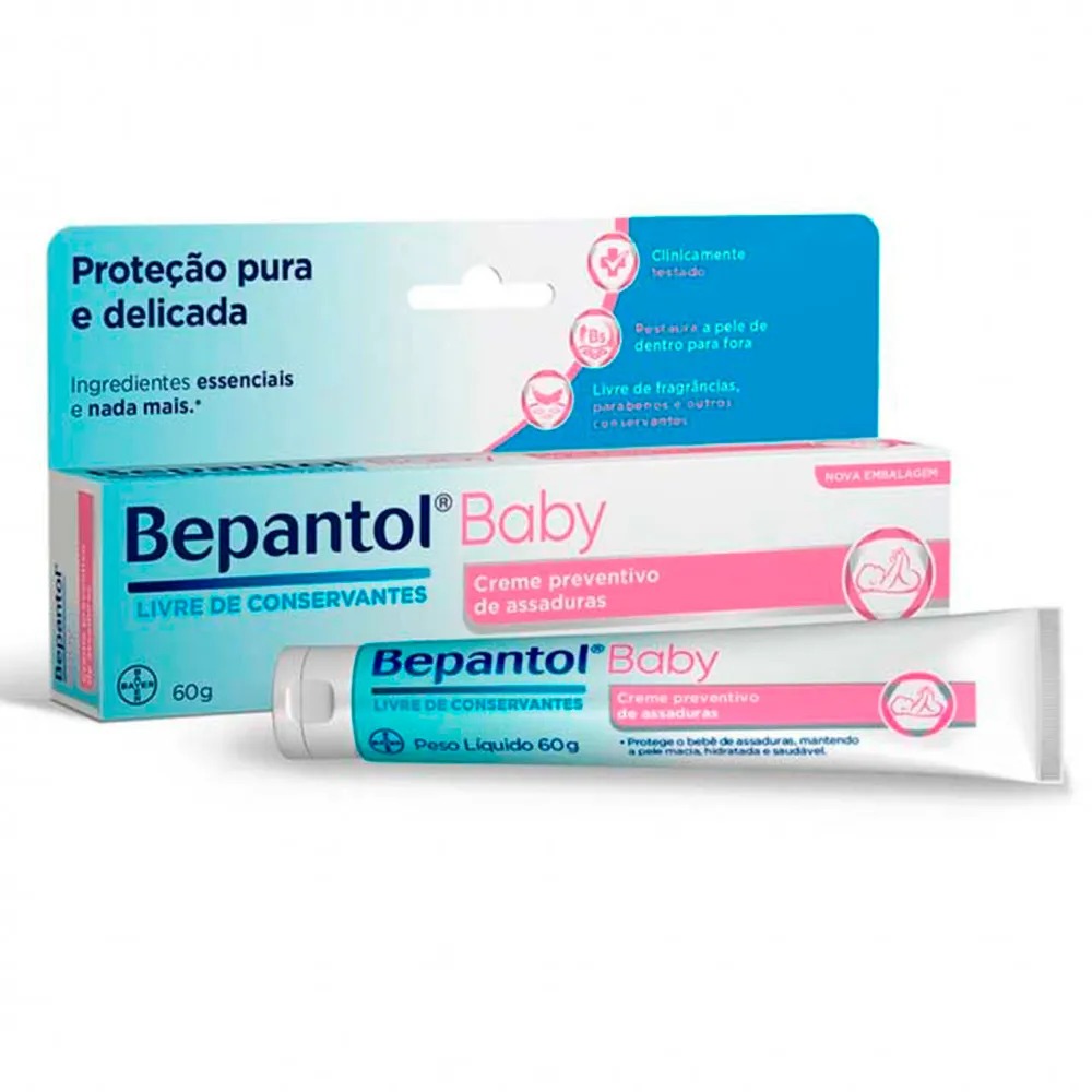 Creme Preventivo de Assadura Bepantol Baby 60g