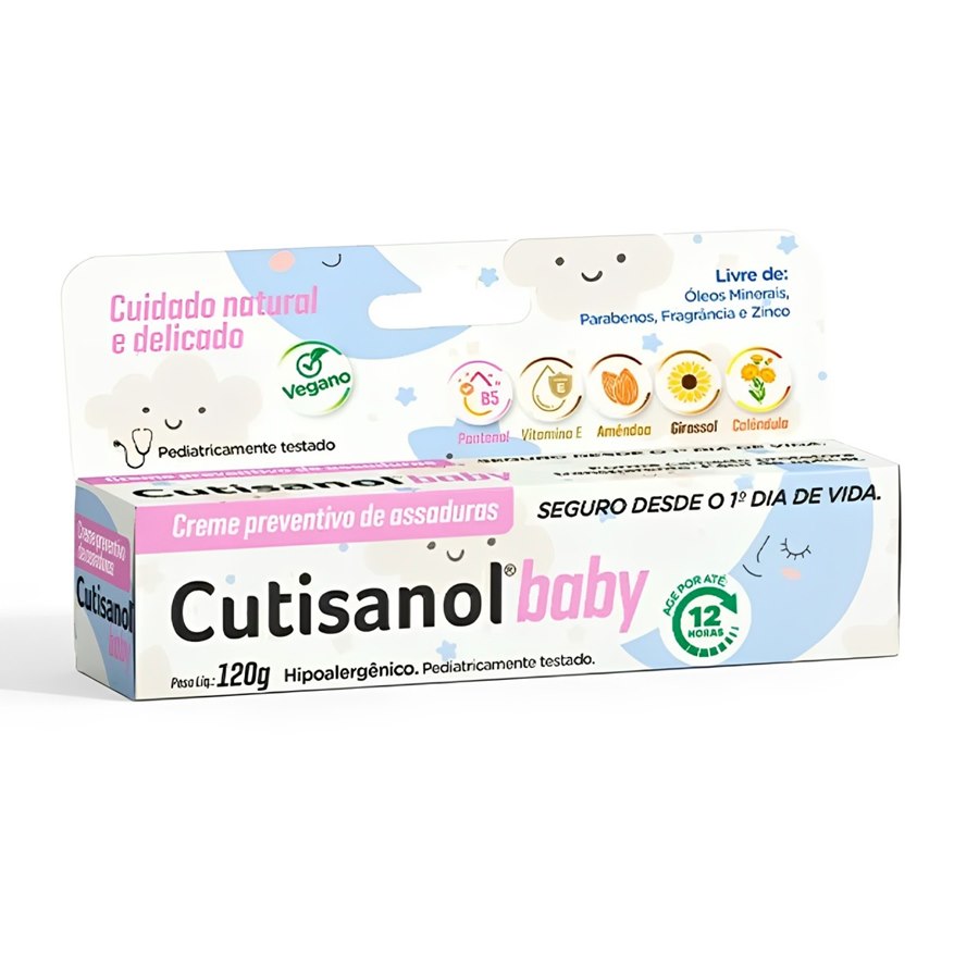 Cutisanol Baby Creme para Assaduras 120g