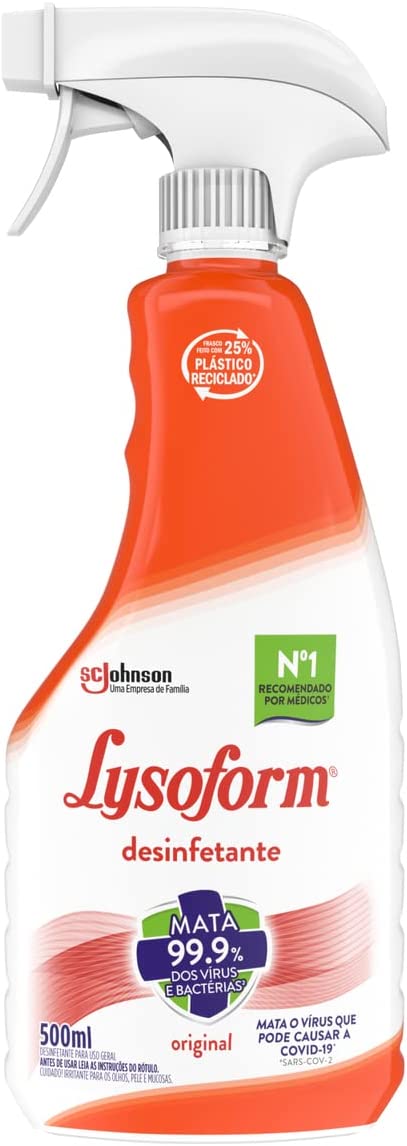 Desinfetante Lysoform Bruto Aparelho 500ml