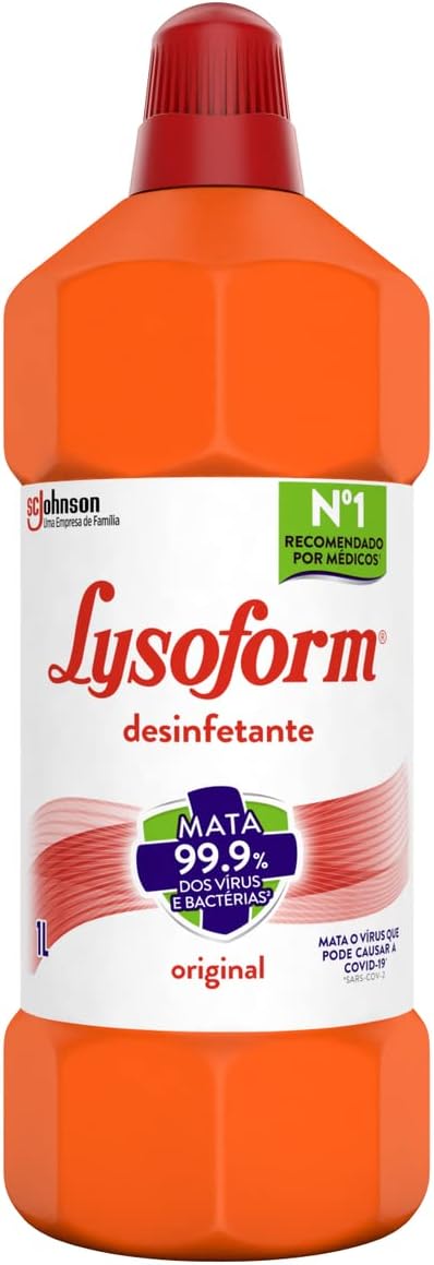 Desinfetante Lysoform Bruto Uso Geral Original 1000ml