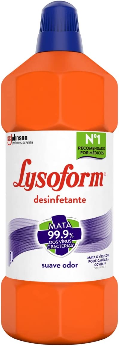 Desinfetante Lysoform Suave Odor 1000ml