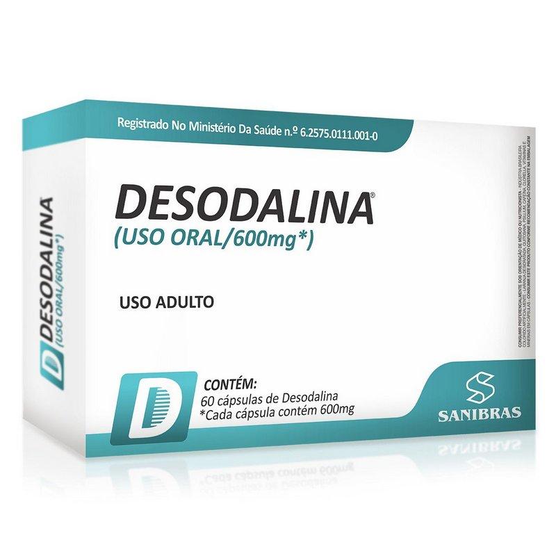 Desodalina 600mg 60 cápsulas