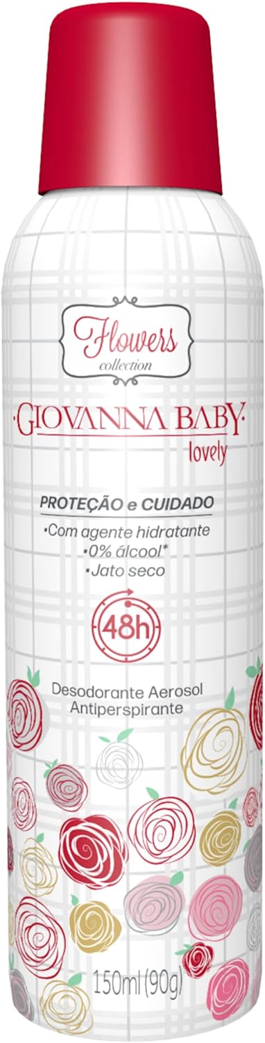 Desodorante Aerosol Giovanna Baby Lovely 150ml