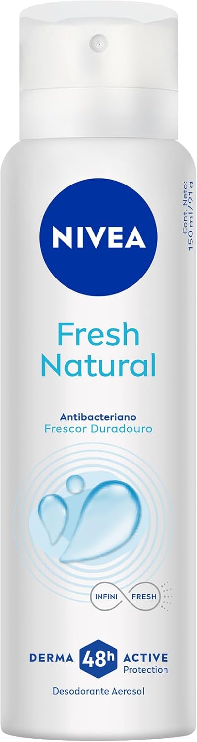 Desodorante Aerosol Nivea Fresh Natural 150ml