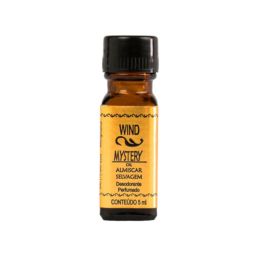Desodorante Almíscar Selvagem Oil Rugol 5ml