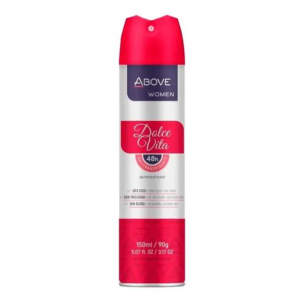 Desodorante Antitranspirante Aerosol Women Dolce Vita 48h 150ml