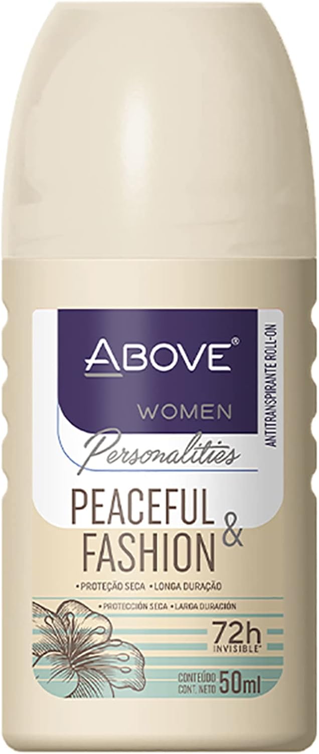 Desodorante Antitranspirante Rollon Above Peaceful & Fashion 50ml