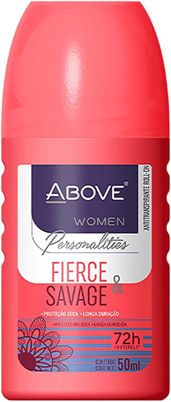 Desodorante Antitranspirante Rollon Above Personalities Fierce & Savage Women 50ml