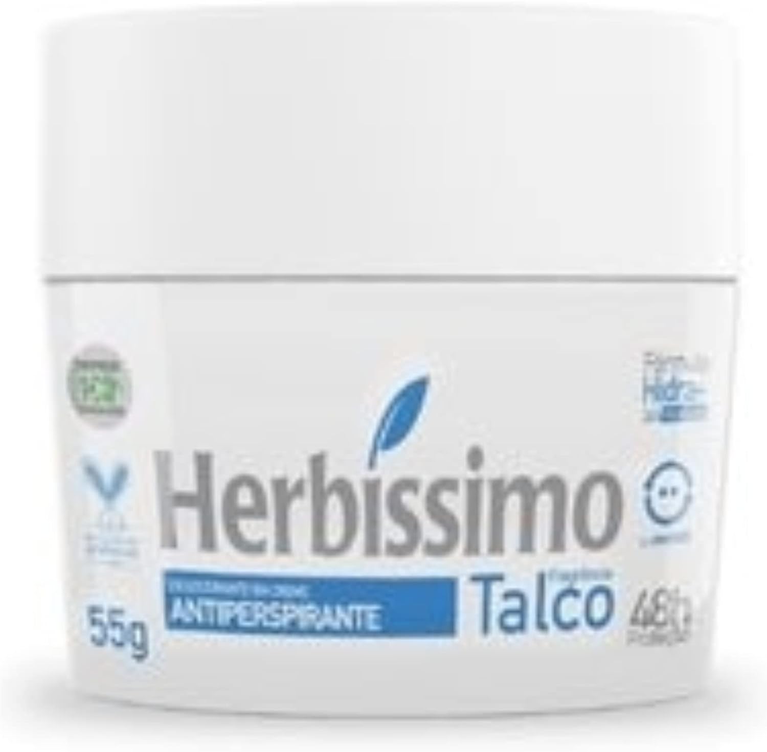 Desodorante em Creme Herbíssimo Talco 55g