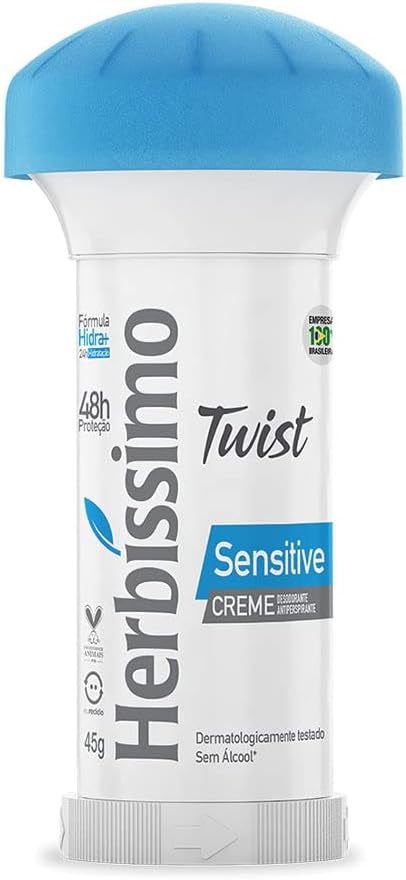 Desodorante em Creme Stick Herbíssimo Sensitive 45g