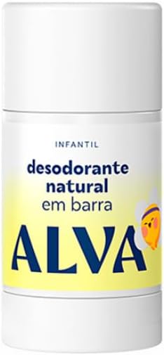 Desodorante Natural Infantil Alva Kids Twist Stick Camomila 33g