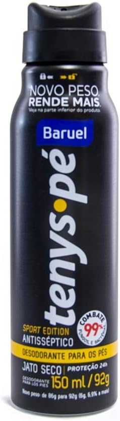 Desodorante para os pés Tenys Pé Jato Seco Sport Edition 150ml