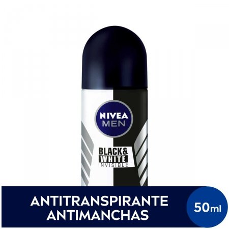 Desodorante Roll-On Nivea Men Black&White Invisible 50ml