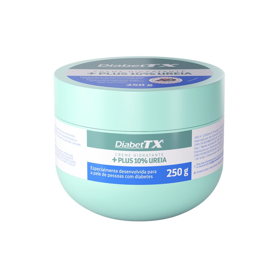 DiabetTX Plus 10% Ureia Creme Hidratante 250g