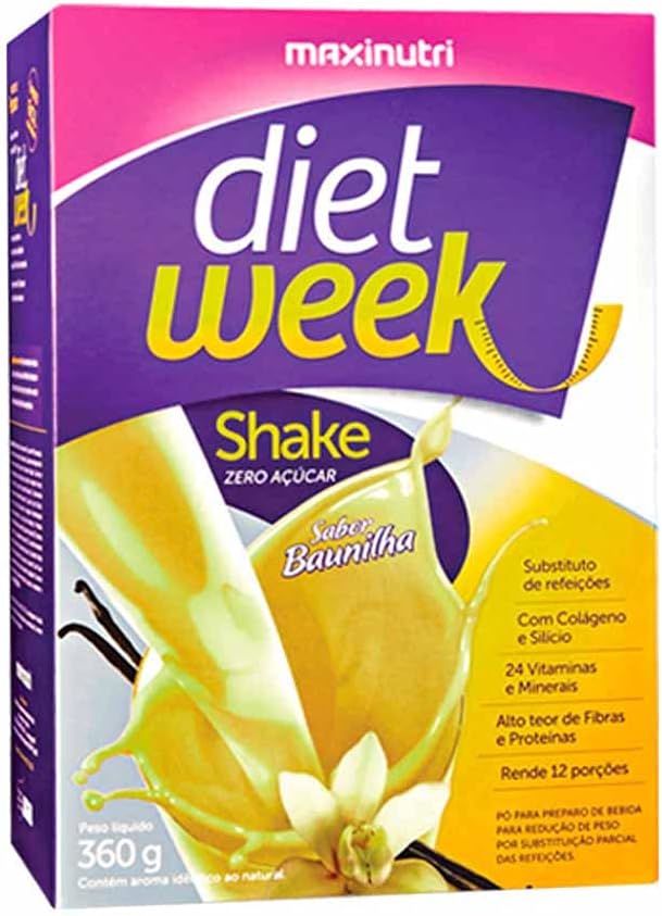 Diet Week Shake Baunilha Maxinutri 360g