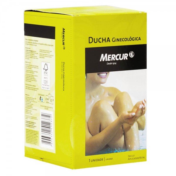 Ducha Ginecológica Mercur Nº 12 300ml