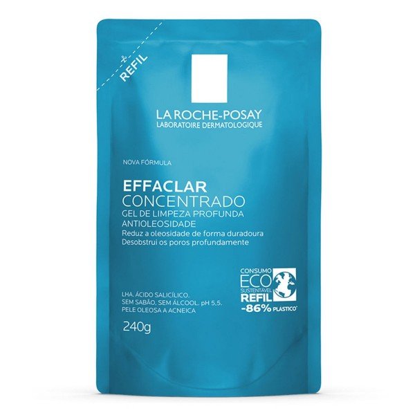 Effaclar Concentrado La Roche-Posay Refil Gel de Limpeza Facial 240g