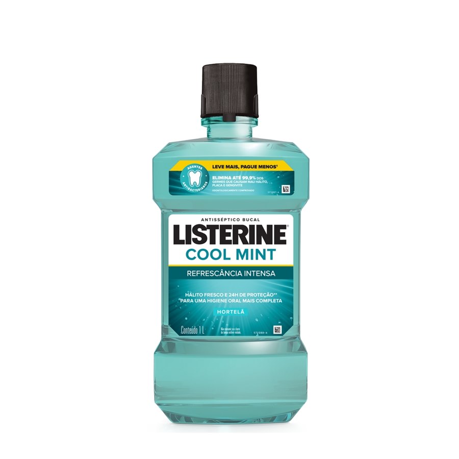Enxaguante Bucal Listerine Cool Mint 1000ml