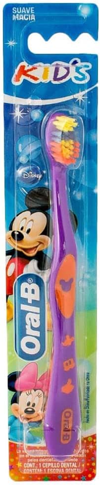 Escova de Dente Infantil Oral-B Mickey Macia 1 unidade