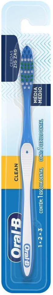 Escova de Dente Oral-B 123 Limpeza Brilhante Macia 1 unidade
