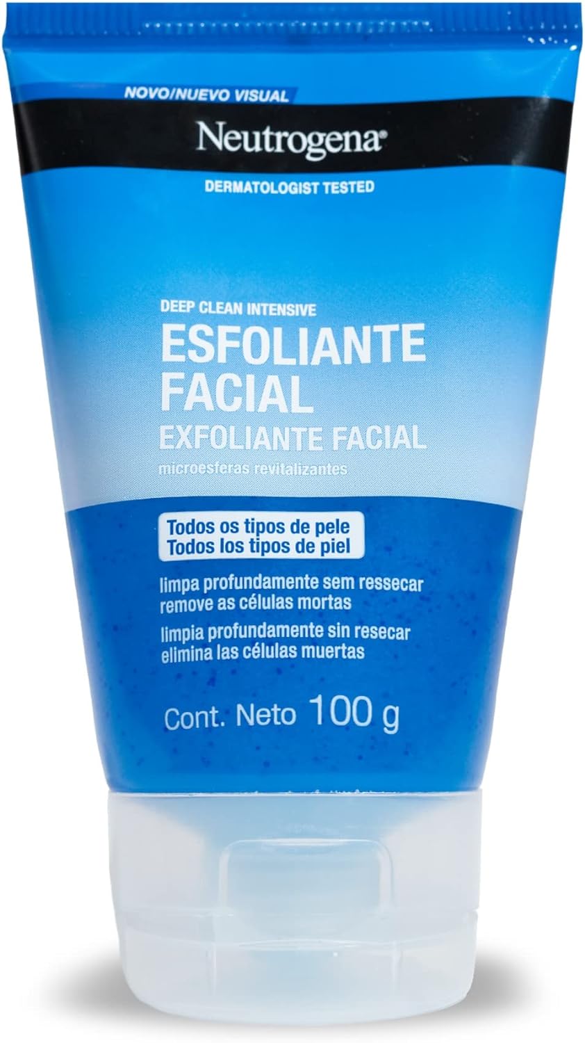 Esfoliante Facial Neutrogena Deep Clean Energizing em Gel 100g