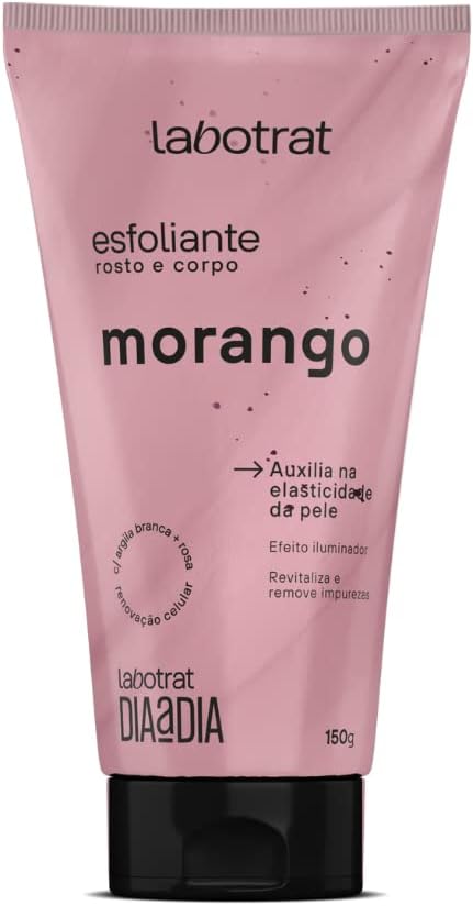 Esfoliante Para Rosto e Corpo Labotrat Dia a Dia Morango 150g