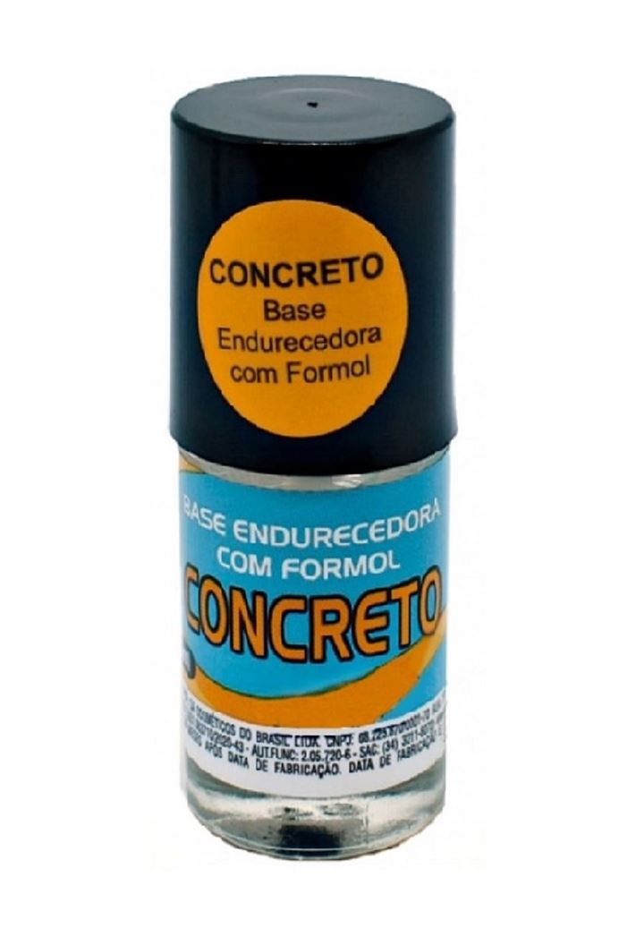 Esmalte Base Endurecedora com Formol Concreto 8,5ml