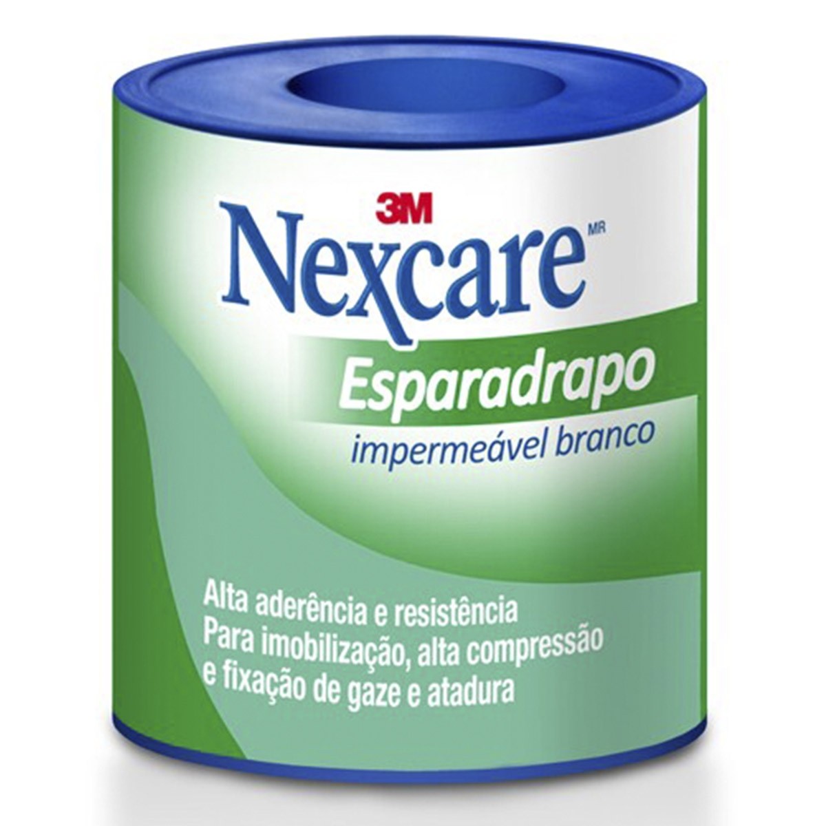 Esparadrapo Impermeável Nexcare Branco 25mm X 0,9m
